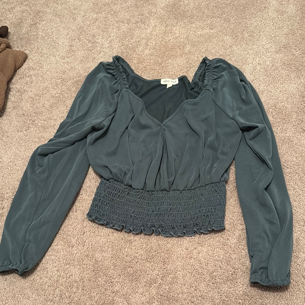 Elegant Women's Top in Teal